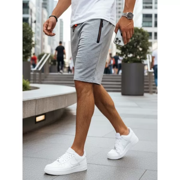  Herrenshorts DSTREET SX2264 HELLGRAU 