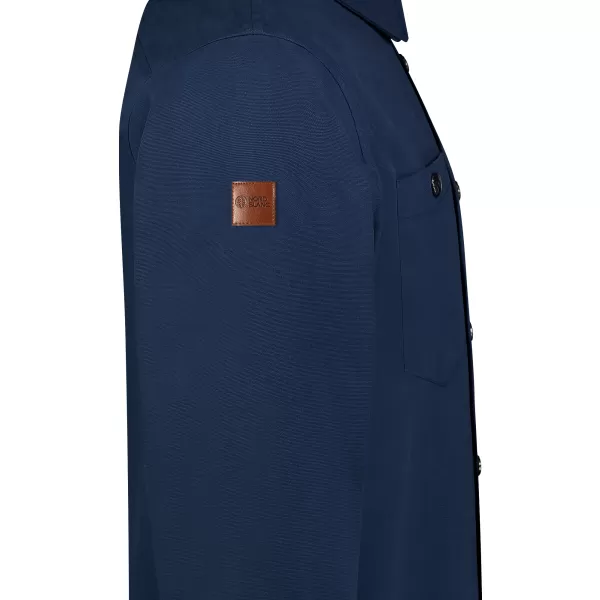  Herren-Flanellhemd NORDBLANC HAZE NBSSM8370 BLAU 