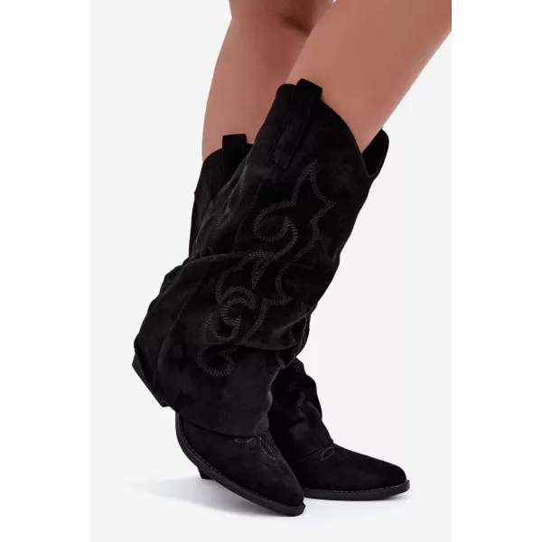  Damenstiefel BOTO CLS-613 SCHWARZ 