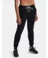 Damenhosen UNDER ARMOUR UA RUSH FLEECE PANT 1365775-001 SCHWARZ