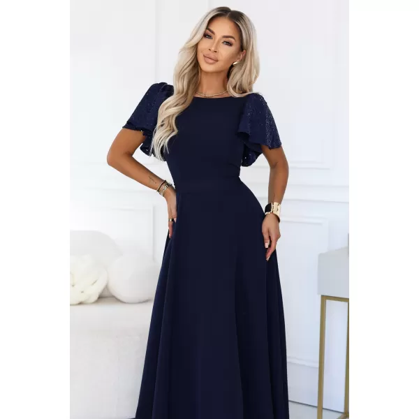  Kleid NUMOCO 694-4 DUNKELBLAU 
