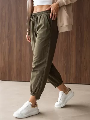 Damenhosen DSTREET UY3167 OLIVE