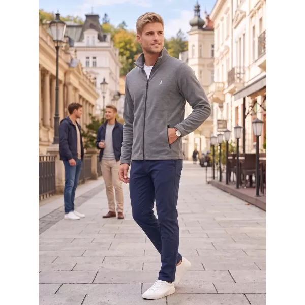  Fleece-Sweatshirt für Herren ALTISPORT ALM002852 SCHWARZES HIGHLIGHT 