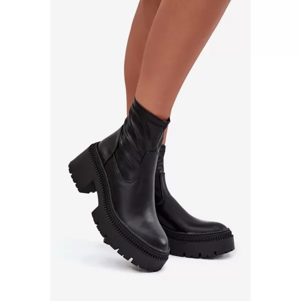  Damen-Stiefeletten BOTO 9670A LILA 
