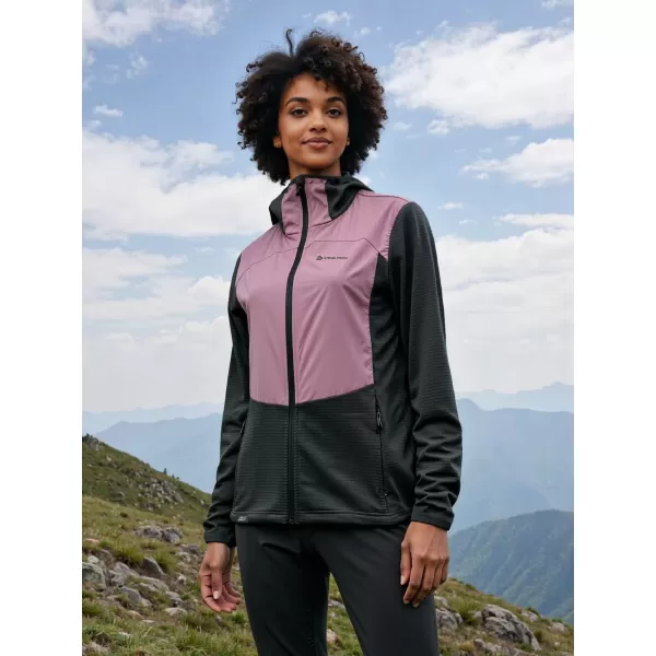  Sportliches ultraleichtes Damen-Sweatshirt ALPINE PRO ZOLLA DUNKLES ECHTES GRAU 