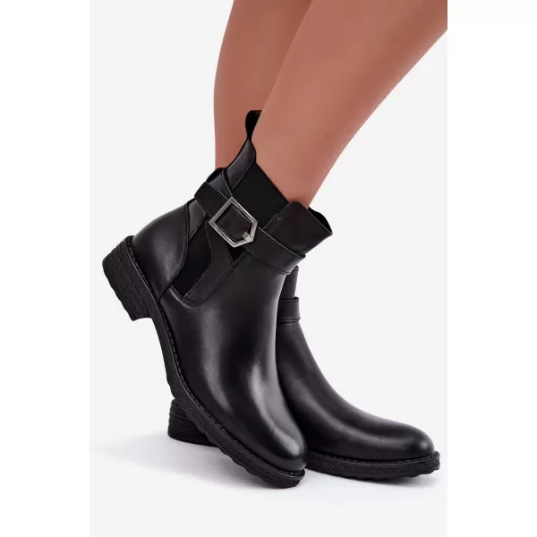  Damenschuhe SERGIO LEONE BT-43-S SCHWARZ 