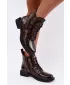 Damenstiefel S.BARSKI HY62-8140 BRAUN