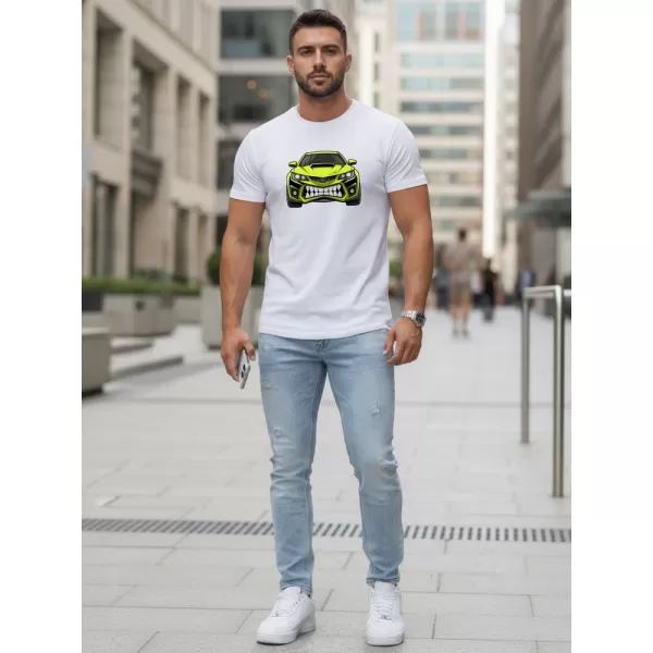 Herren-T-Shirt DSTREET NX5015R-WH WEIß 