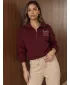 Damen-Sweatshirt DSTREET 1 BY1575 BURGUND