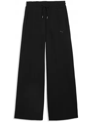 Damen-Jogginghose PUMA CLASS RELAXED WIDE LEG PANTS 69401301 PUMA SCHWARZ