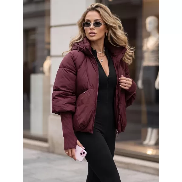  Damenjacke DSTREET TY5898 BURGUND 