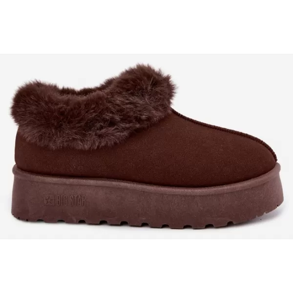  Schneemänner für Frauen BIG STAR SHOES UU274203 BRAUNE/BEIGE SCHATTEN 