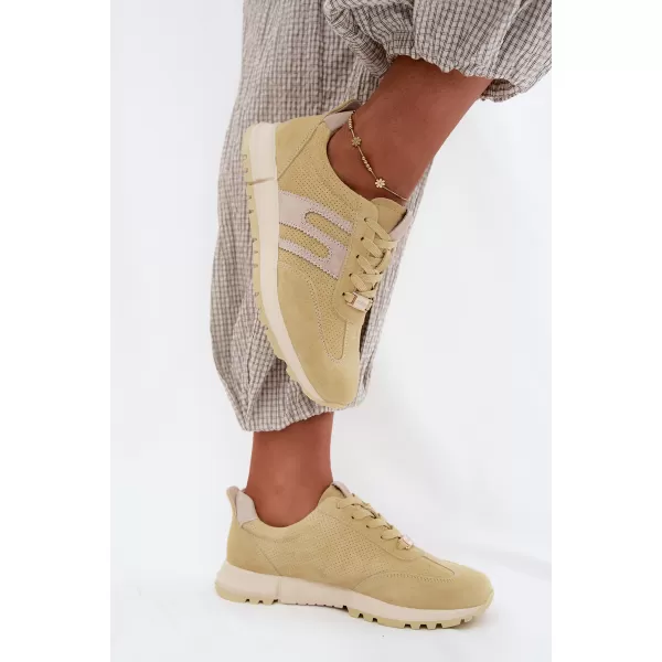  Damenschuhe BOTO GD-XW-1054 GELB/BEIGE 