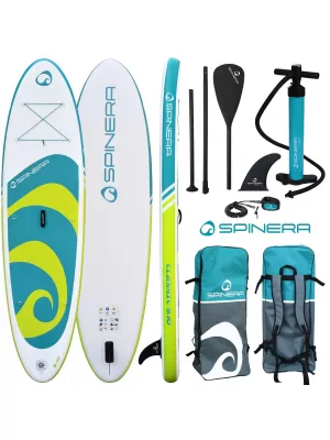 Paddle-Board SPINERA Classic 910 Pack 2 GRÜNLICHES GELB