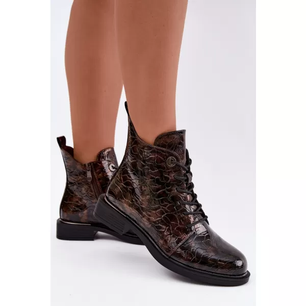  Damenstiefel S.BARSKI HY62-8140 BRAUN 