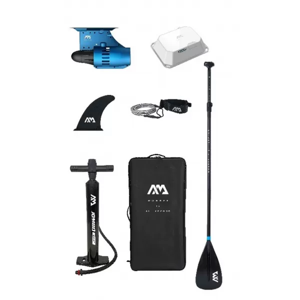  Paddleboard mit Motor AQUA MARINA GO Turbo 366 ORANGE 