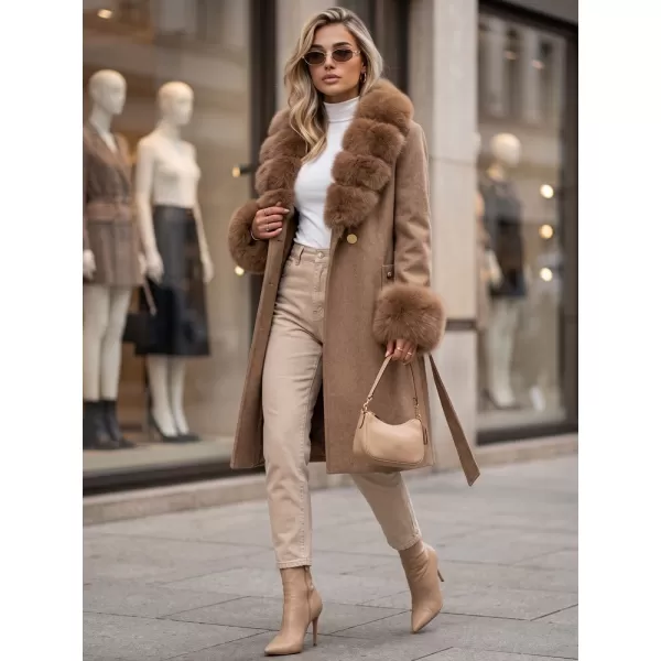  Damenmantel DSTREET TY6075 KARAMELL 