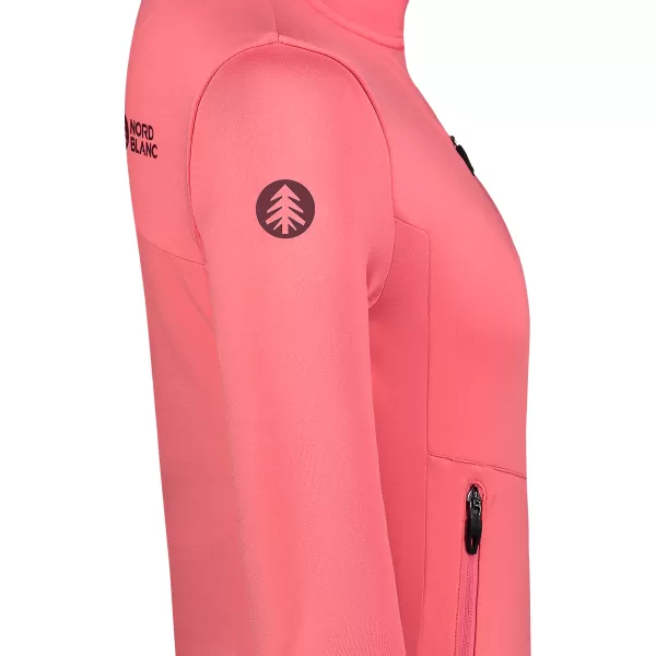  Powerfleece-Sweatshirt für Damen NORDBLANC CRISP NBSFL8338 ROSA 