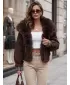Damenjacke DSTREET TY5840 BRAUN
