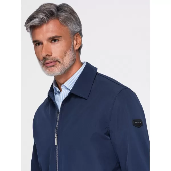  Übergangsjacke für Herren OMBRE OM-JANP-0224 MARINEBLAU 