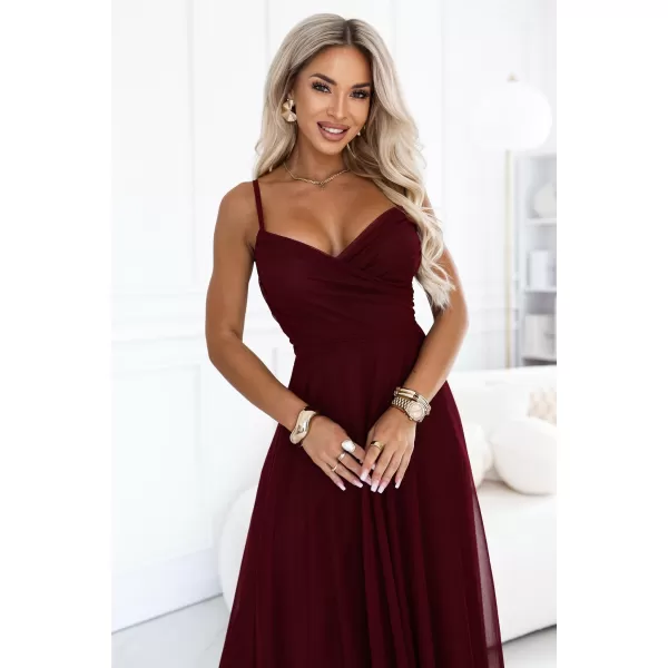  Damenkleid NUMOCO 681-3 BURGUND 
