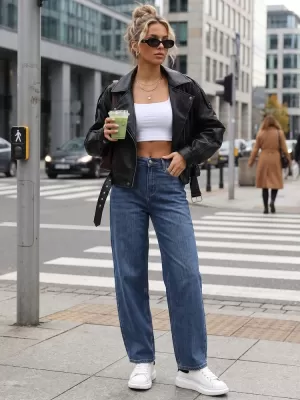 Damenhosen DSTREET UY3096 BLAU