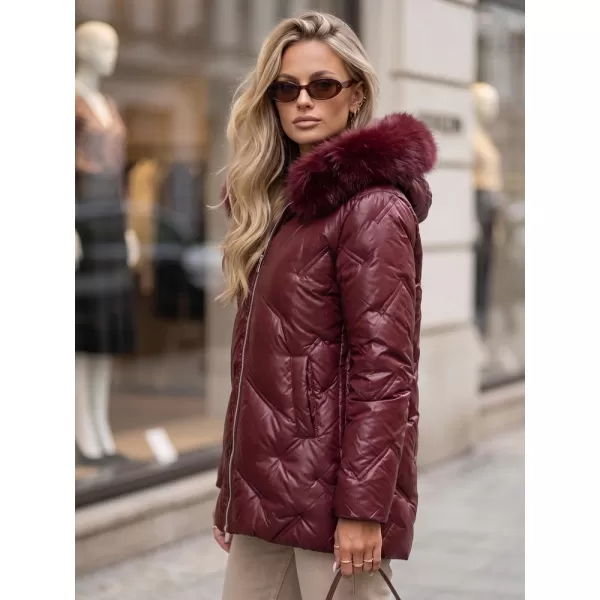  Damenjacke DSTREET TY5813 BURGUND 