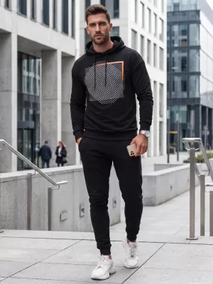 Herren-Set DSTREET AX0689 SCHWARZ