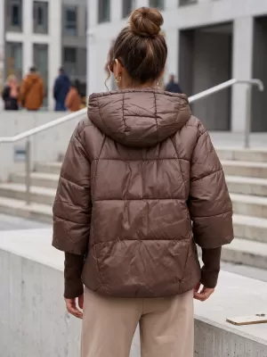 Damenjacke DSTREET TY5766 BRAUN