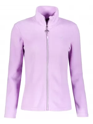 Fleece-Sweatshirt für Damen ALTISPORT ILKI VIOLETT