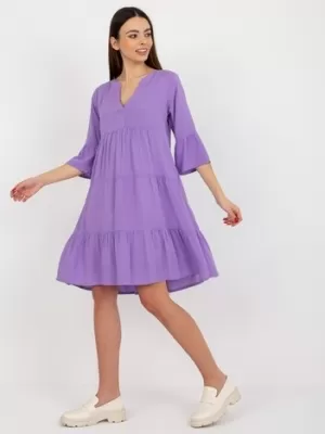 Kleid SUBLEVEL D73761M30214B VIOLETT