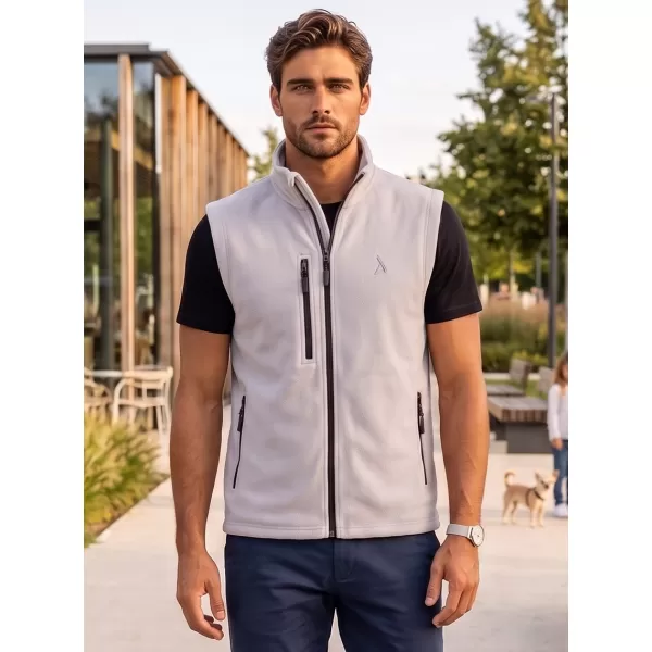  Fleeceweste für Herren ALTISPORT ALM002525 HELLGRAU 