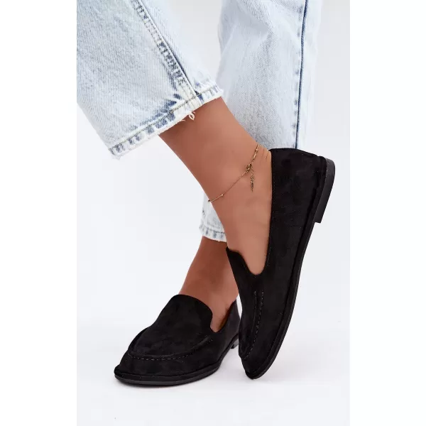  Damenmokassins BOTO 9889 SCHWARZ 