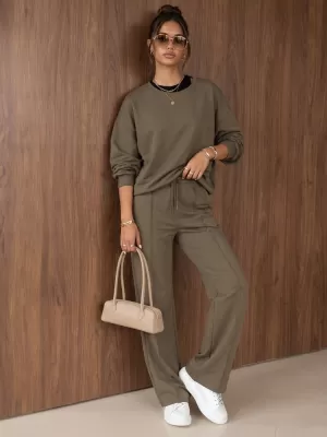 Damen-Set DSTREET AY1229 KHAKI