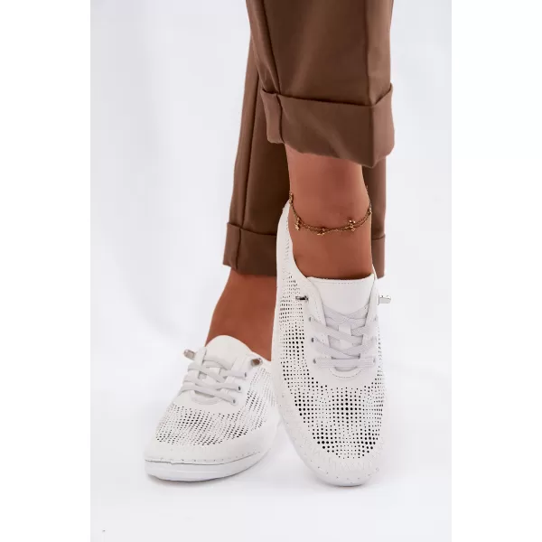  Damen-Sneaker S.BARSKI LR61-7083 WEIß 