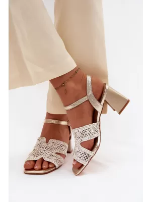 Damensandalen VINCEZA 20282 GOLD