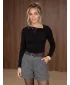 Damen-T-Shirt DSTREET RY2944 SCHWARZ