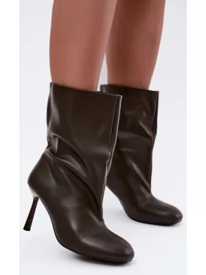 Damen-Stiefeletten BOTO LQ-169 BRAUN