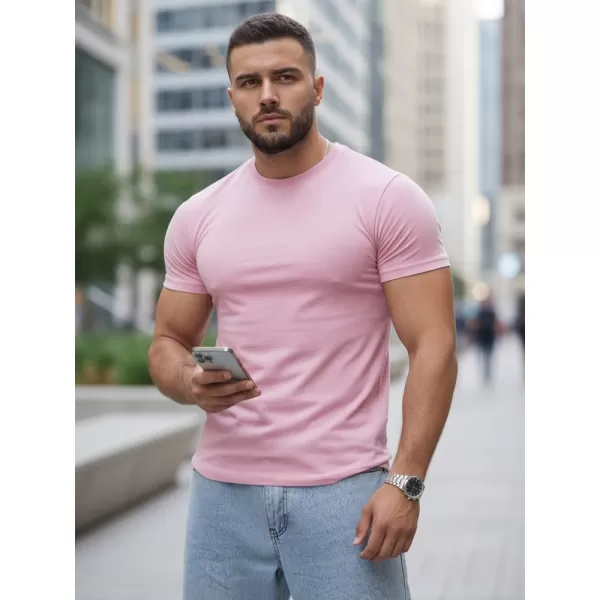  Herren-T-Shirt DSTREET RX5690 ROSA 