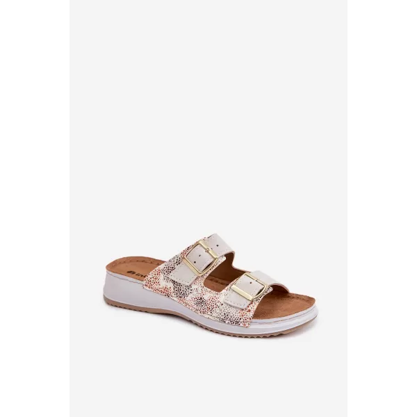  Damenhausschuhe INBLU SD000001 BEIGE 