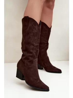Damenstiefel BOTO 7627A BRAUN