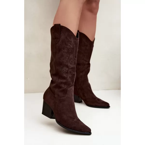  Damenstiefel BOTO 7627A BRAUN 