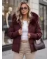 Damenjacke DSTREET TY5742 BURGUND