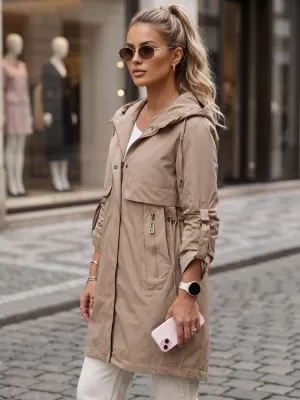 Damenjacke DSTREET TY5808 BEIGE