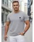 Herren-T-Shirt DSTREET NX5126R-SL HELLGRAU