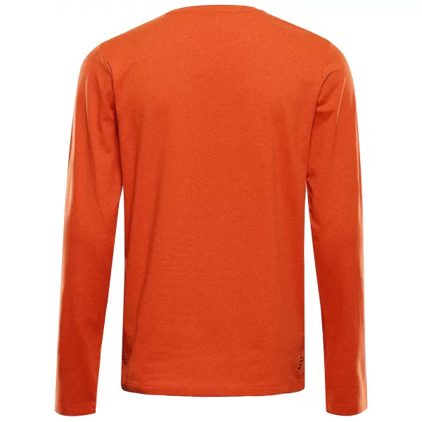  Schnelltrocknendes Herren-T-Shirt ALPINE PRO LOUS MANDARINEN-TANGO 