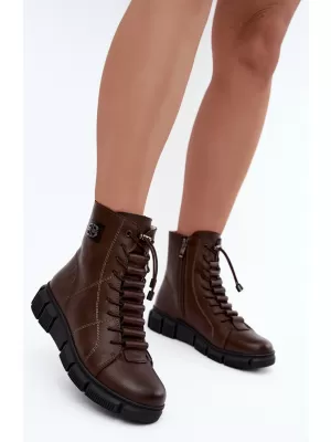Damenschuhe BOTO 26BT17-609 KAFFEE