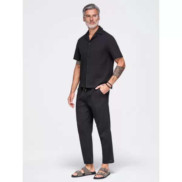  Herrenhosen OMBRE OM-PACP-0312 SCHWARZ 