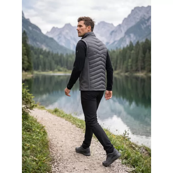  Hybridweste für Herren MALFINI PREMIUM CROSS 557 HELLES ANTHRAZIT 