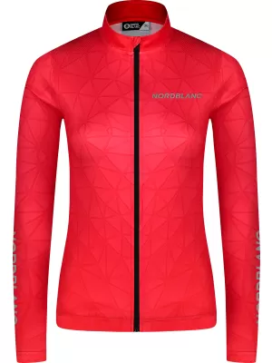 Damen-Radtrikot NORDBLANC VELOFLOW NBSLF8105 ROT